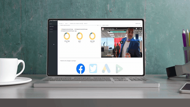 The Mobiclicks campaign dashboard